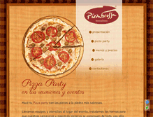 Tablet Screenshot of pizzabrossa.com.ar